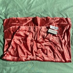 Aritzia Babaton NWT Satin midi skirt